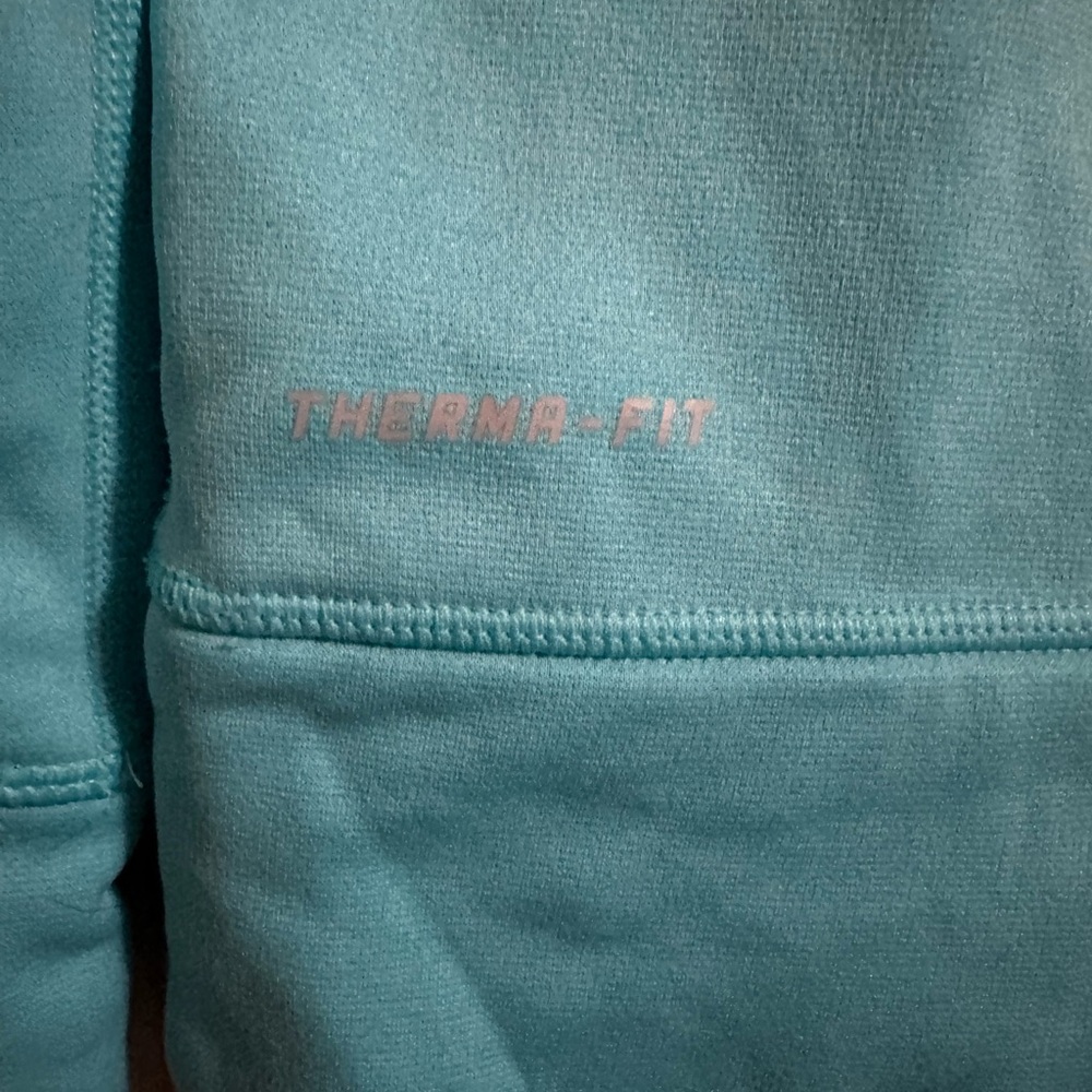 Nike Women's Teal Crew Neck Sweater - Picture 4 of 4